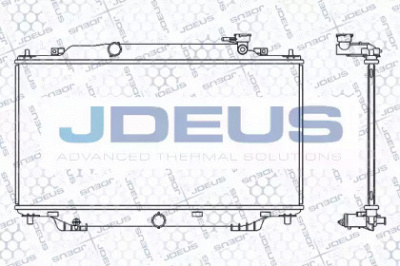 JDEUS m0160060 -  Радиатор, охлаждение двигателя