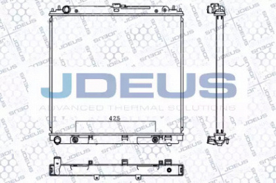 JDEUS m0190340 -  Радиатор, охлаждение двигателя