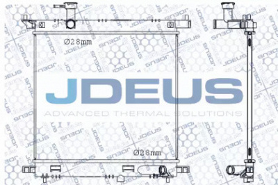 JDEUS m0190390 -  Радиатор, охлаждение двигателя