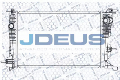 JDEUS m0230990 -  Радиатор, охлаждение двигателя