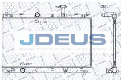 JDEUS m0420320 -  Радиатор, охлаждение двигателя