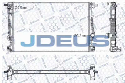 JDEUS m0530000 -  Радиатор, охлаждение двигателя