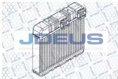 JDEUS m205076a -  Теплообменник, отопление салона