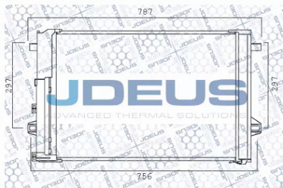 JDEUS m7171030 -  Конденсатор, кондиционер