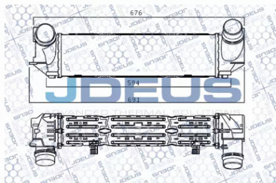 JDEUS m805066a -  Интеркулер