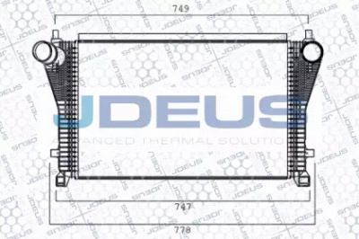 JDEUS m830019a -  Интеркулер