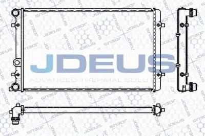 JDEUS ra0010190 -  Радиатор, охлаждение двигателя