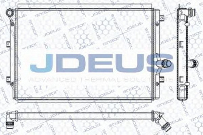 JDEUS ra0010320 -  Радиатор, охлаждение двигателя