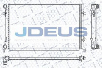JDEUS ra0010330 -  Радиатор, охлаждение двигателя