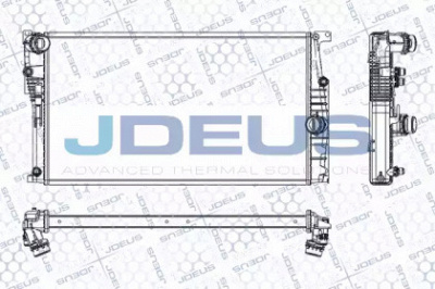 JDEUS ra0050810 -  Радиатор, охлаждение двигателя