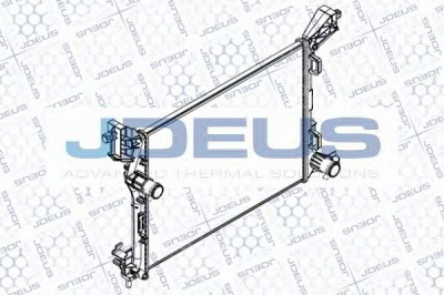 JDEUS ra0111370 -  Радиатор, охлаждение двигателя