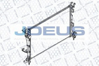 JDEUS ra0111380 -  Радиатор, охлаждение двигателя