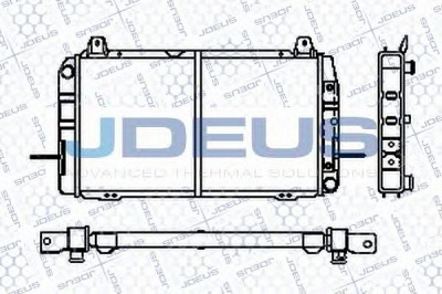 JDEUS ra0120500 -  Радиатор, охлаждение двигателя