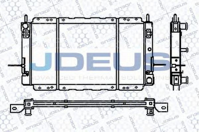 JDEUS ra0120591 -  Радиатор, охлаждение двигателя