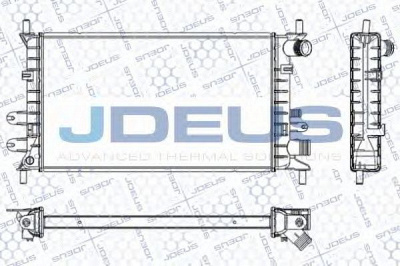 JDEUS ra0120610 -  Радиатор, охлаждение двигателя