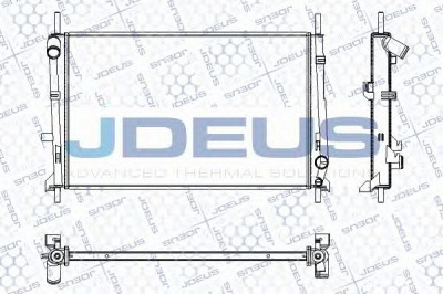 JDEUS ra0120751 -  Радиатор, охлаждение двигателя