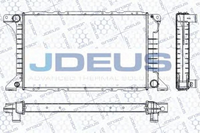 JDEUS ra0120770 -  Радиатор, охлаждение двигателя
