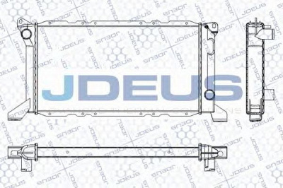 JDEUS ra0120830 -  Радиатор, охлаждение двигателя