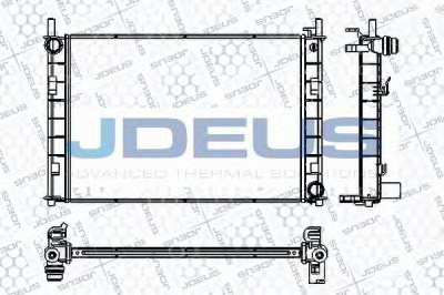 JDEUS ra0121070 -  Радиатор, охлаждение двигателя