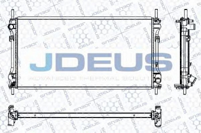 JDEUS ra0121110 -  Радиатор, охлаждение двигателя