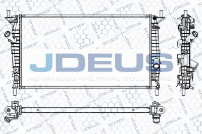 JDEUS ra0121140 -  Радиатор, охлаждение двигателя