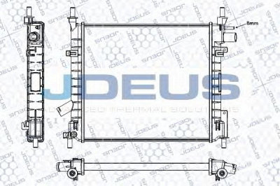 JDEUS ra0121180 -  Радиатор, охлаждение двигателя