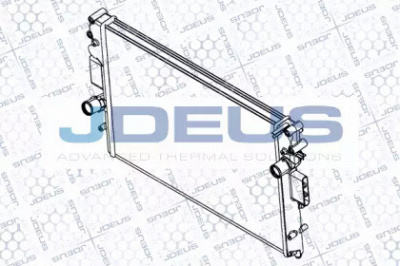 JDEUS ra0140061 -  Радиатор, охлаждение двигателя
