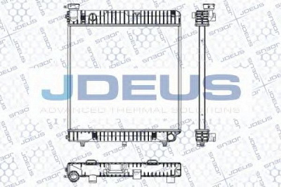 JDEUS ra0170021 -  Радиатор, охлаждение двигателя