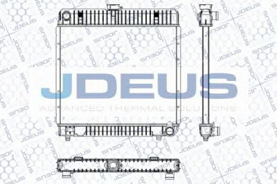 JDEUS ra0170041 -  Радиатор, охлаждение двигателя