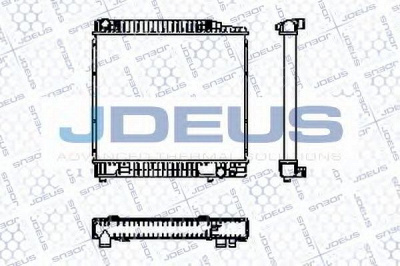 JDEUS ra0170060 -  Радиатор, охлаждение двигателя