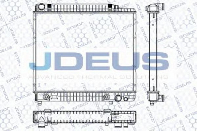 JDEUS ra0170070 -  Радиатор, охлаждение двигателя