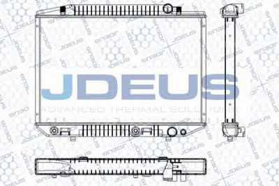 JDEUS ra0170100 -  Радиатор, охлаждение двигателя