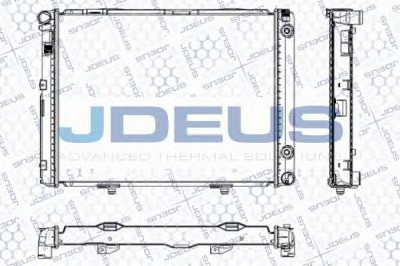 JDEUS ra0170120 -  Радиатор, охлаждение двигателя
