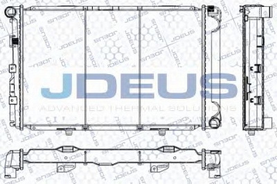 JDEUS ra0170180 -  Радиатор, охлаждение двигателя