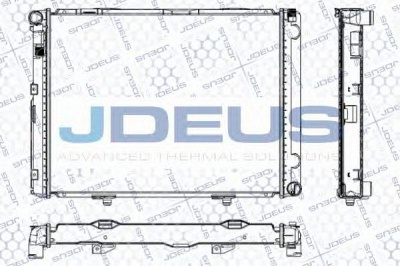 JDEUS ra0170210 -  Радиатор, охлаждение двигателя