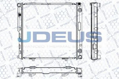 JDEUS ra0170230 -  Радиатор, охлаждение двигателя
