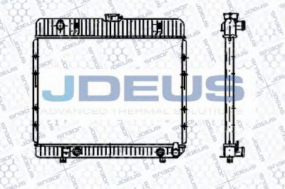 JDEUS ra0170260 -  Радиатор, охлаждение двигателя