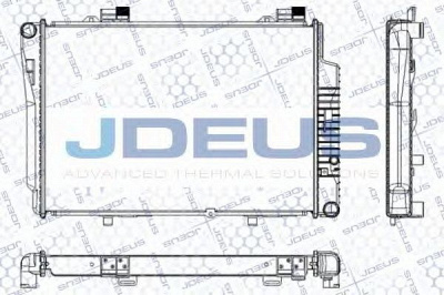 JDEUS ra0170340 -  Радиатор, охлаждение двигателя