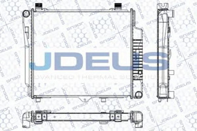 JDEUS ra0170380 -  Радиатор, охлаждение двигателя