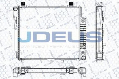 JDEUS ra0170390 -  Радиатор, охлаждение двигателя