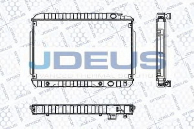 JDEUS ra0170450 -  Радиатор, охлаждение двигателя