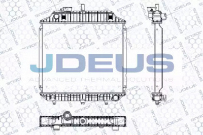 JDEUS ra0170511 -  Радиатор, охлаждение двигателя