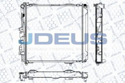 JDEUS ra0170530 -  Радиатор, охлаждение двигателя