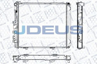 JDEUS ra0170540 -  Радиатор, охлаждение двигателя