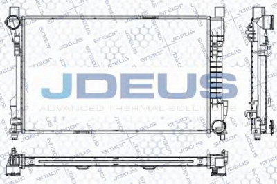 JDEUS ra0170560 -  Радиатор, охлаждение двигателя