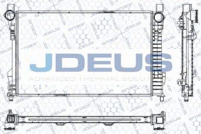 JDEUS ra0170570 -  Радиатор, охлаждение двигателя