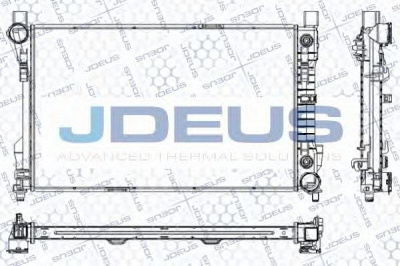 JDEUS ra0170580 -  Радиатор, охлаждение двигателя