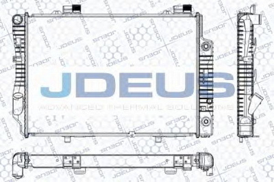JDEUS ra0170600 -  Радиатор, охлаждение двигателя