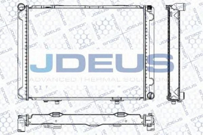 JDEUS ra0170610 -  Радиатор, охлаждение двигателя
