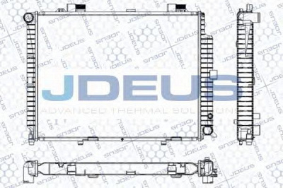 JDEUS ra0170630 -  Радиатор, охлаждение двигателя